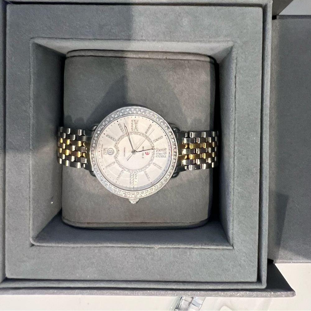 Michele Full set diamond watch